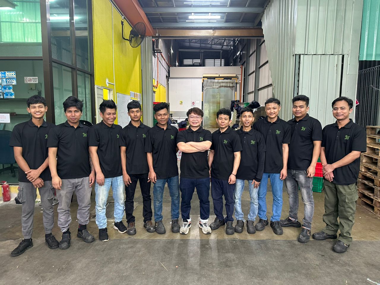 The Gastronaut Foods warehouse team